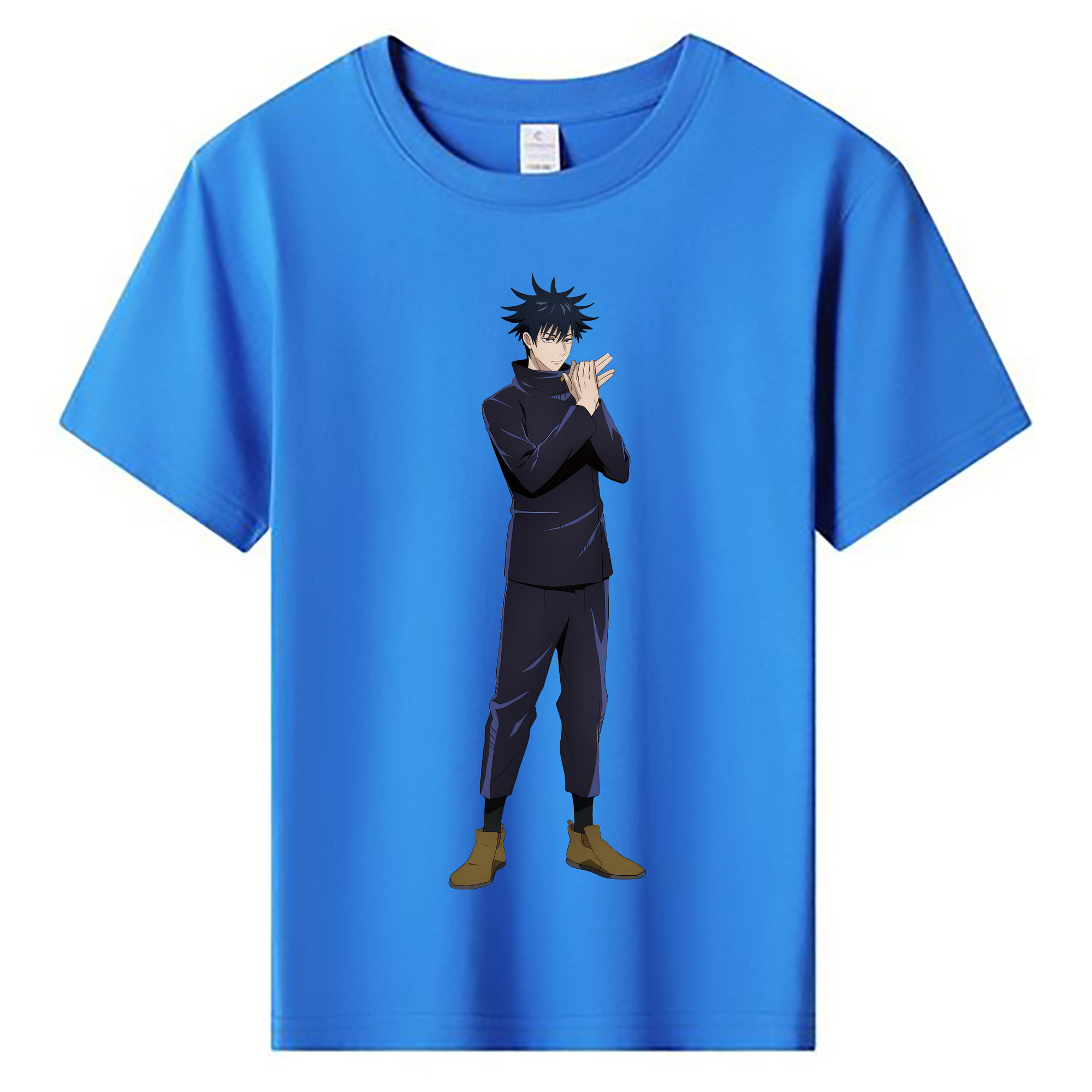 （画像用） 呪術廻戦 Jujutsu Kaisen 綿100％キッズTシャツ（フロントプリント）